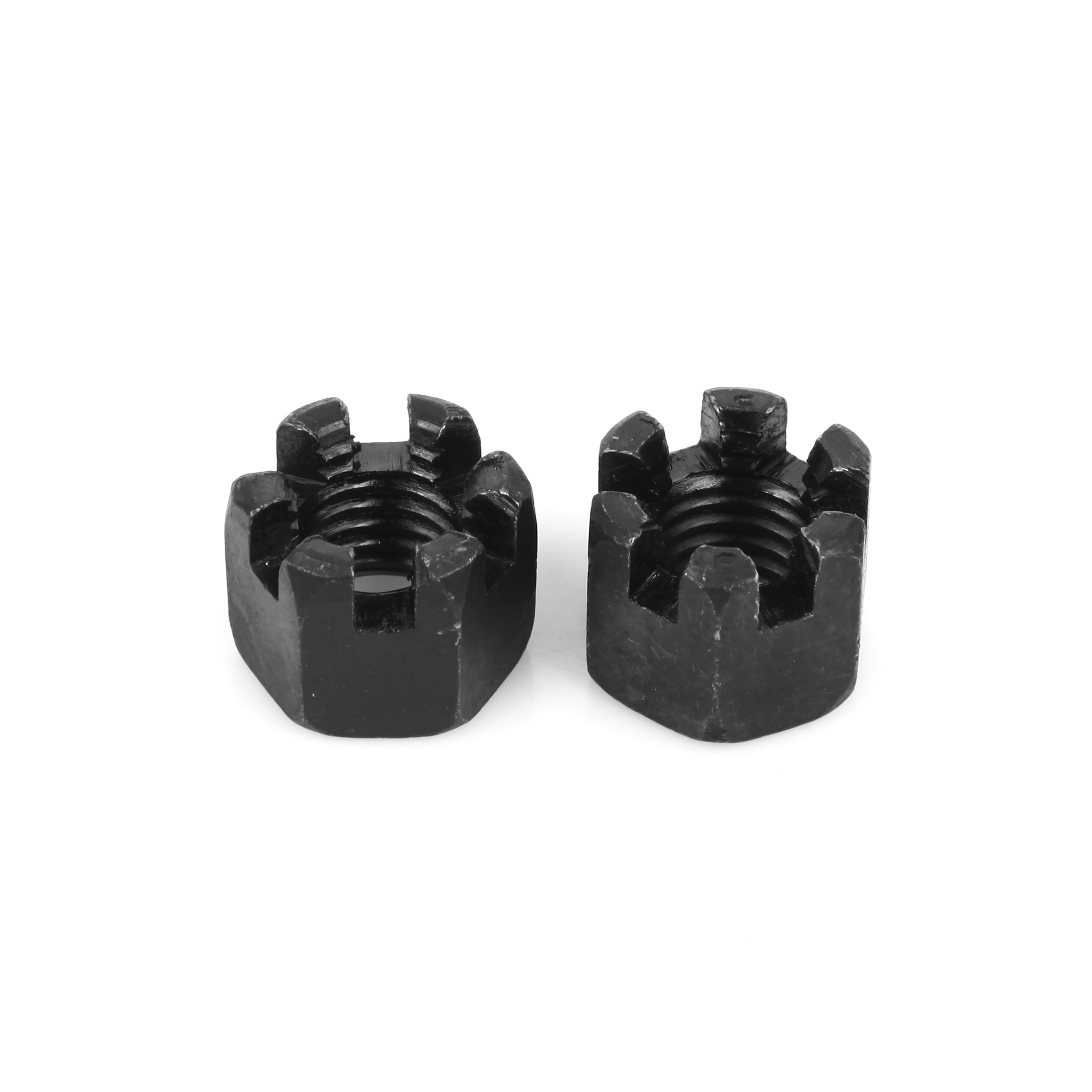 dado esagonale con intaglio din935 nero